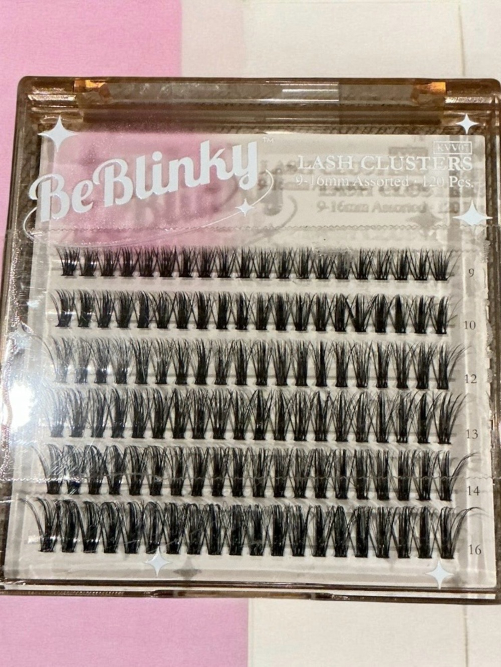 Be Blinky Black Individual Lash Clusters - Mixed Lengths